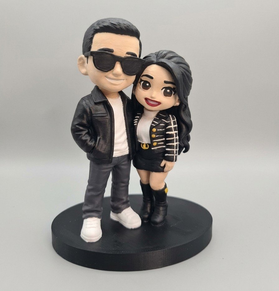 Boneco 3D impresso em 3D